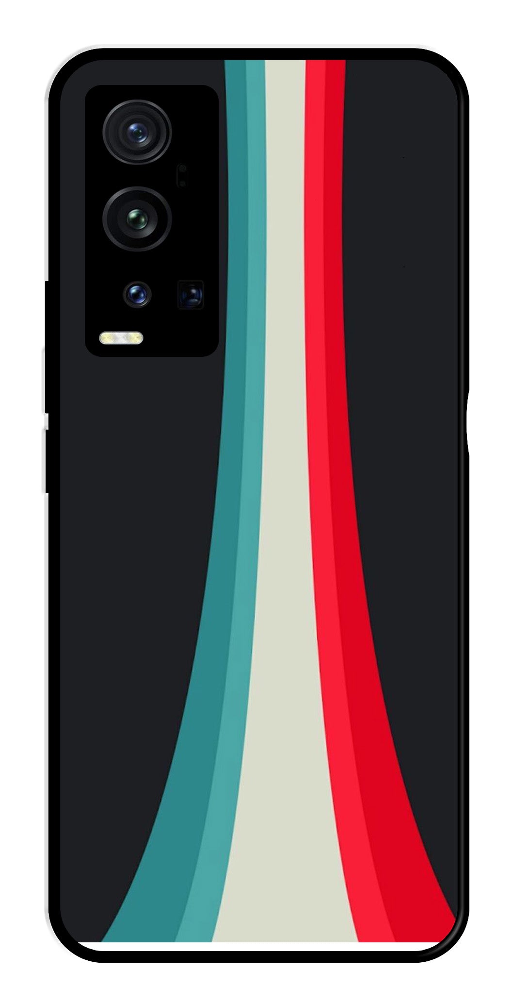 Modern Art Colorful Metal Mobile Case for Vivo X60 Pro Plus Modern Art Colorful Metal Mobile Case for Vivo X60 Pro Plus (Design No -48)