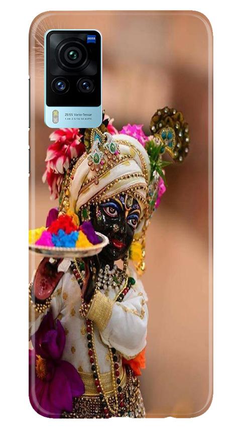 Lord Krishna2 Mobile Back Case for Vivo X60 Pro (Design - 17) Lord Krishna2 Case for Vivo X60 Pro
