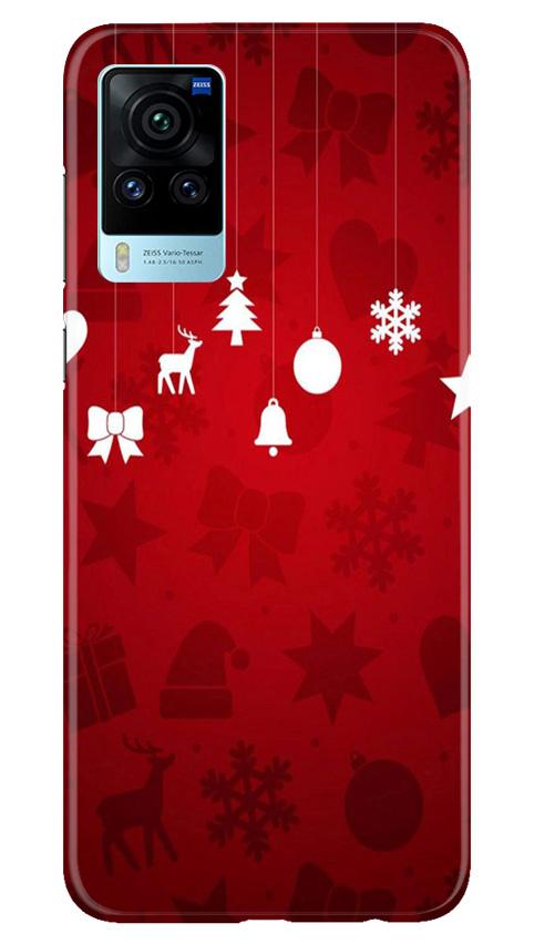 Christmas Mobile Back Case for Vivo X60 Pro (Design - 78) Christmas Case for Vivo X60 Pro