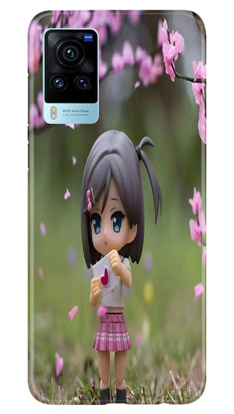 Cute Girl Mobile Back Case for Vivo X60 Pro (Design - 92) Cute Girl Case for Vivo X60 Pro