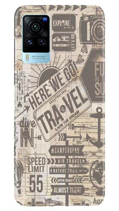 Travel Mobile Back Case for Vivo X60 Pro (Design - 104) Travel Case for Vivo X60 Pro (Design - 104)