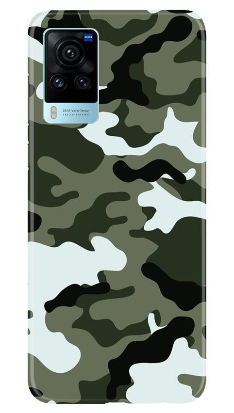 Army Camouflage Mobile Back Case for Vivo X60 Pro (Design - 108) Army Camouflage Case for Vivo X60 Pro (Design - 108)