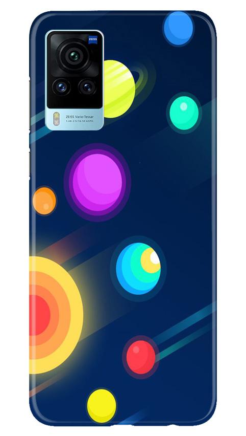Solar Planet Mobile Back Case for Vivo X60 Pro (Design - 197) Solar Planet Case for Vivo X60 Pro (Design - 197)