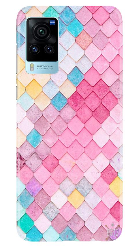 Pink Pattern Mobile Back Case for Vivo X60 Pro (Design - 215) Pink Pattern Case for Vivo X60 Pro (Design No. 215)