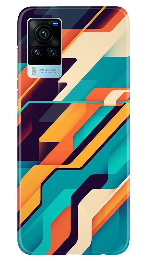 Modern Art Mobile Back Case for Vivo X60 Pro (Design - 233) Modern Art Case for Vivo X60 Pro (Design No. 233)