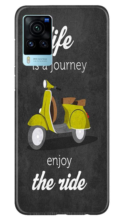 Life is a Journey Mobile Back Case for Vivo X60 Pro (Design - 261) Life is a Journey Case for Vivo X60 Pro (Design No. 261)