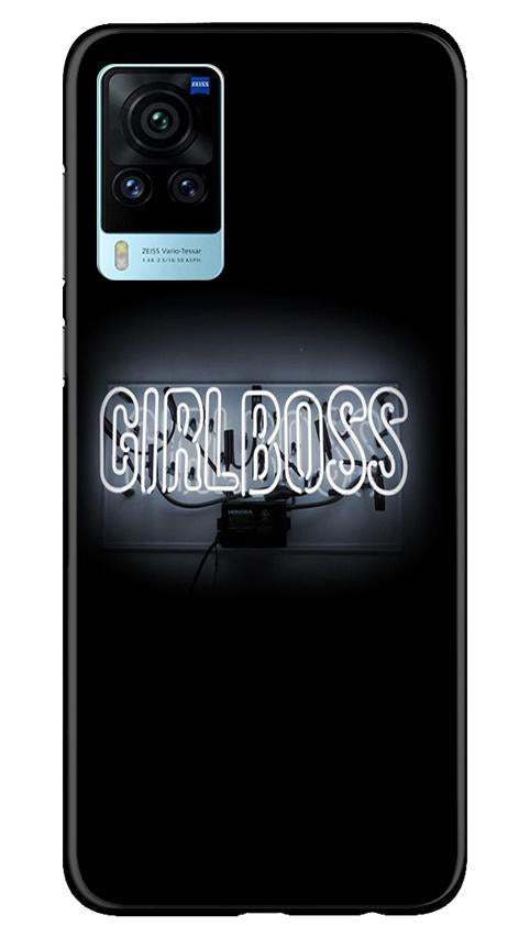 Girl Boss Black Mobile Back Case for Vivo X60 Pro (Design - 268) Girl Boss Black Case for Vivo X60 Pro (Design No. 268)