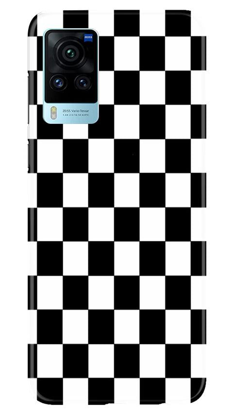 Black White Boxes Mobile Back Case for Vivo X60 Pro (Design - 372) Black White Boxes Mobile Back Case for Vivo X60 Pro (Design - 372)