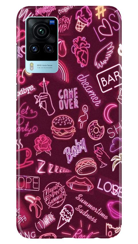 Party Theme Mobile Back Case for Vivo X60 Pro (Design - 392) Party Theme Mobile Back Case for Vivo X60 Pro (Design - 392)