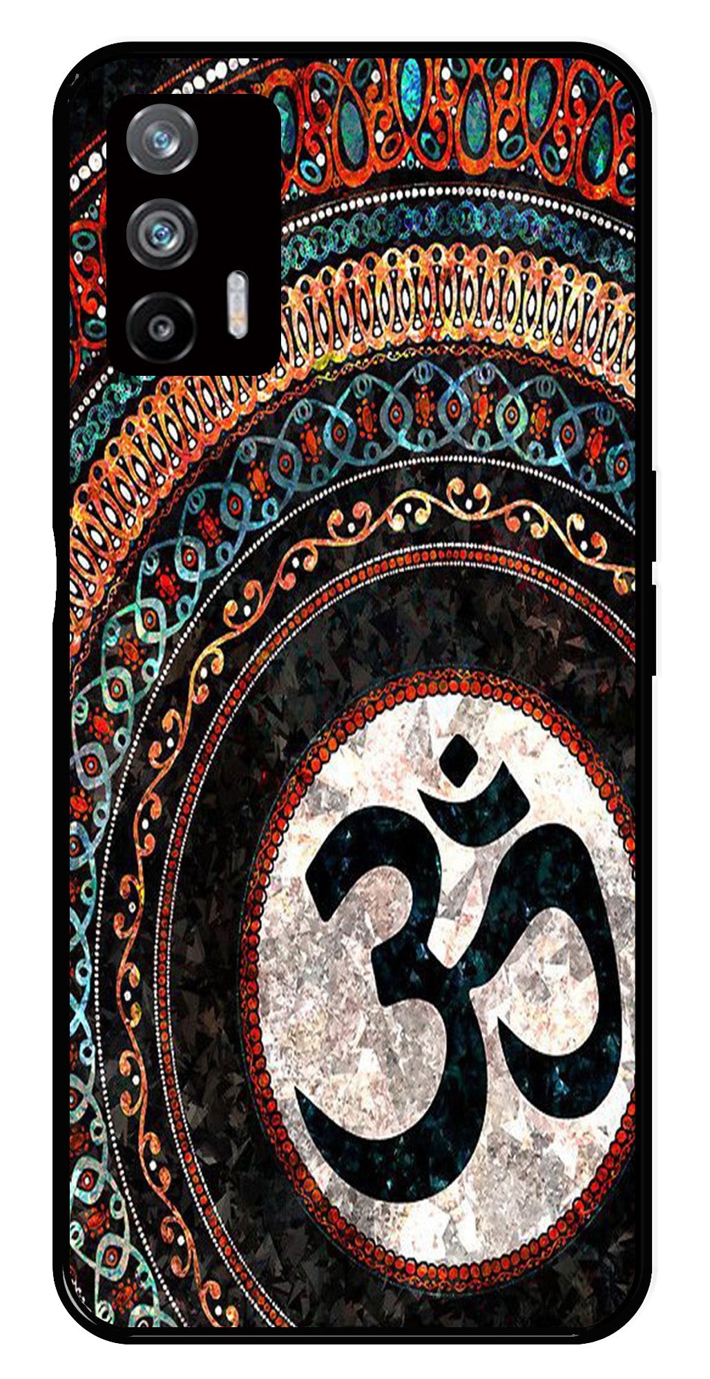 Oum Design Metal Mobile Case for Realme X7 Max 5G Oum Design Metal Mobile Case for Realme X7 Max 5G (Design No -15)