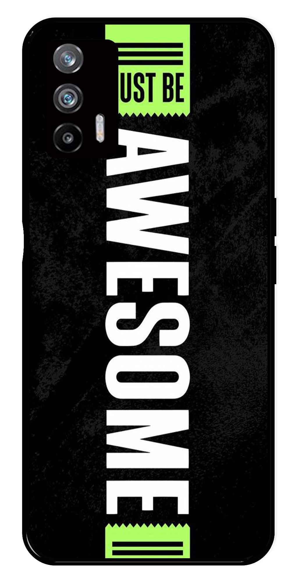 Awesome Metal Mobile Case for Realme X7 Max 5G Awesome Metal Mobile Case for Realme X7 Max 5G (Design No -33)