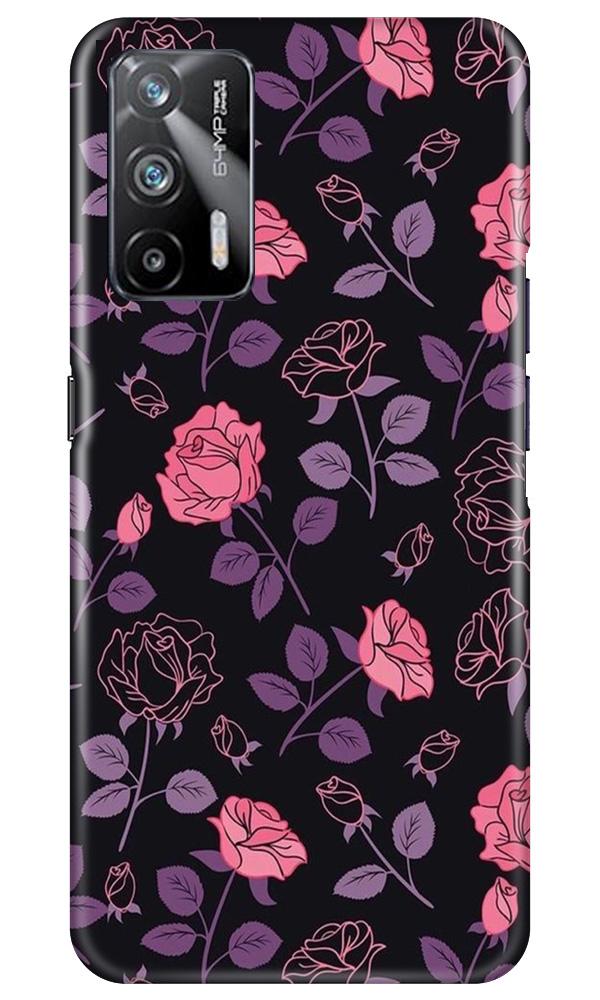 Rose Pattern Mobile Back Case for Realme X7 Max 5G (Design - 2) Rose Pattern Case for Realme X7 Max 5G