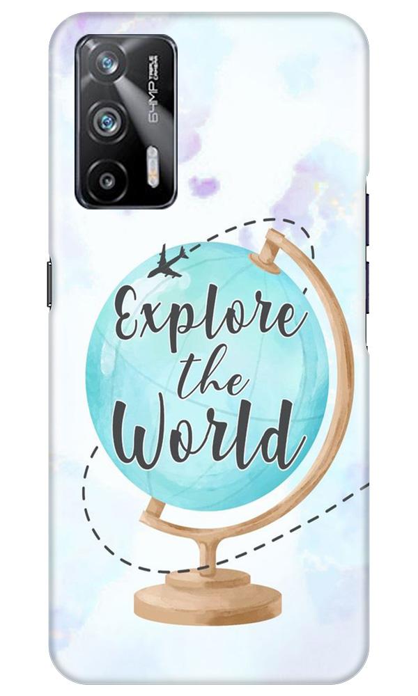 Explore the World Mobile Back Case for Realme X7 Max 5G (Design - 207) Explore the World Case for Realme X7 Max 5G (Design No. 207)