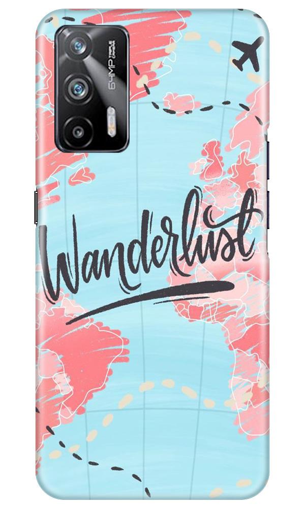 Wonderlust Travel Mobile Back Case for Realme X7 Max 5G (Design - 223) Wonderlust Travel Case for Realme X7 Max 5G (Design No. 223)