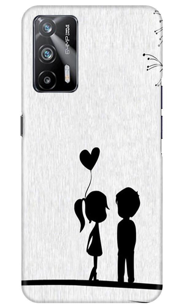 Cute Kid Couple Mobile Back Case for Realme X7 Max 5G (Design - 283) Cute Kid Couple Case for Realme X7 Max 5G (Design No. 283)