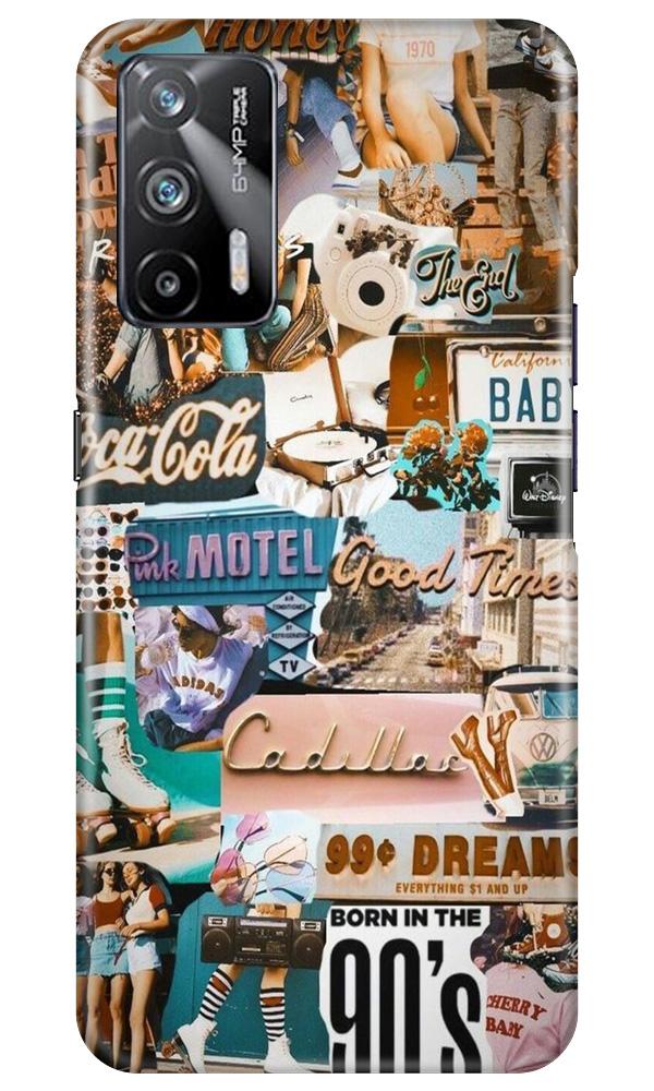 Vintage Design Mobile Back Case for Realme X7 Max 5G (Design - 284) Vintage Design Case for Realme X7 Max 5G (Design No. 284)