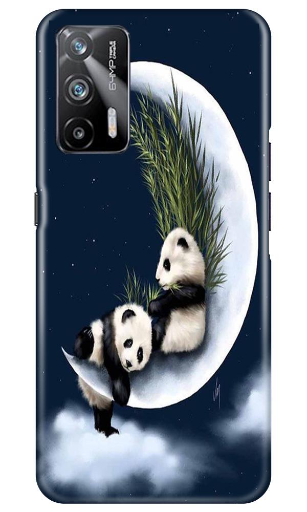 Panda Moon Mobile Back Case for Realme X7 Max 5G (Design - 318) Panda Moon Mobile Back Case for Realme X7 Max 5G (Design - 318)