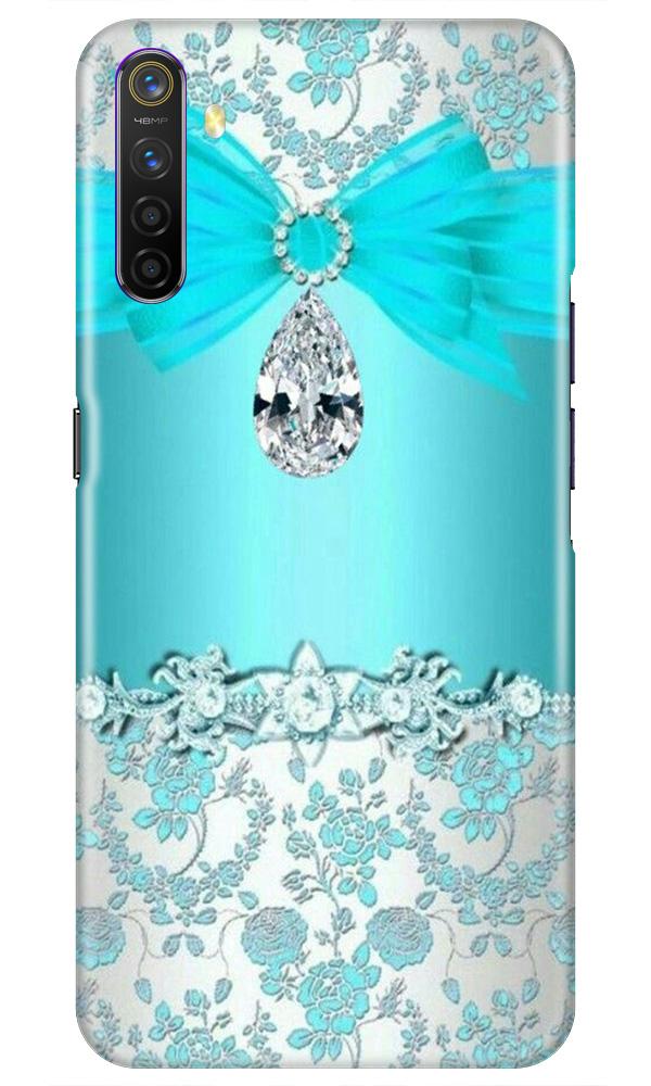 Shinny Blue Background Case for Realme XT Shinny Blue Background Case for Realme XT