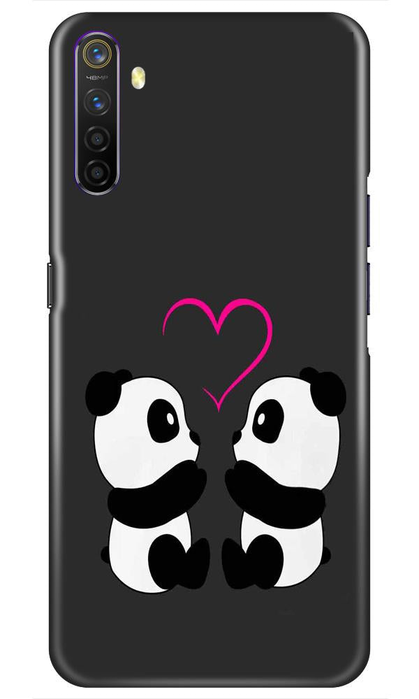 Panda Love Mobile Back Case for Realme X2 (Design - 398) Panda Love Mobile Back Case for Realme X2 (Design - 398)