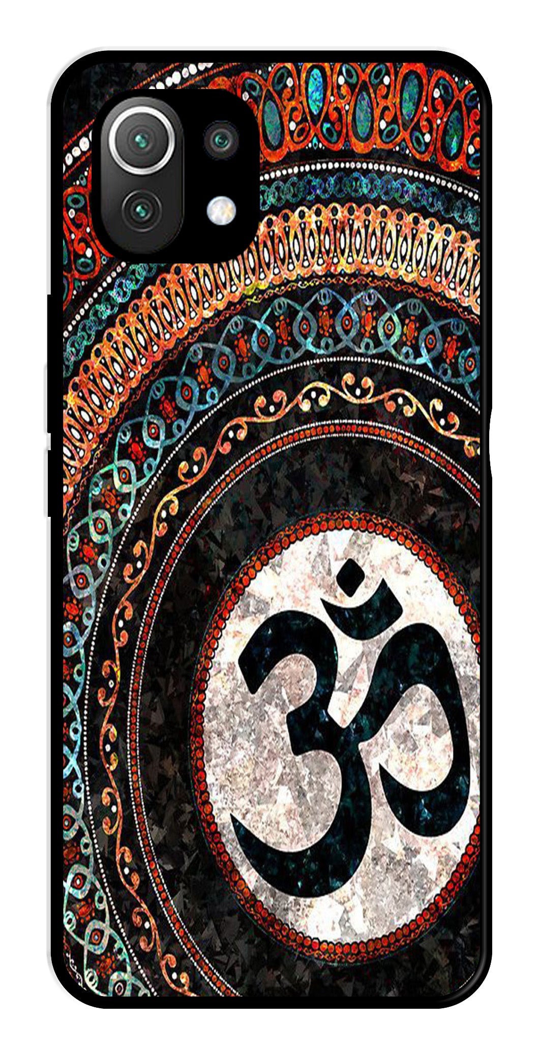 Oum Design Metal Mobile Case for Xiaomi 11 Lite 5G Oum Design Metal Mobile Case for Xiaomi 11 Lite 5G (Design No -15)