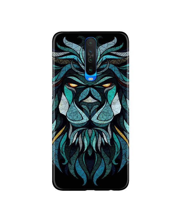 Lion Mobile Back Case for Poco X2 (Design - 314) Lion Mobile Back Case for Poco X2 (Design - 314)