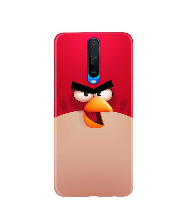Angry Bird Red Mobile Back Case for Poco X2 (Design - 325) Angry Bird Red Mobile Back Case for Poco X2 (Design - 325)