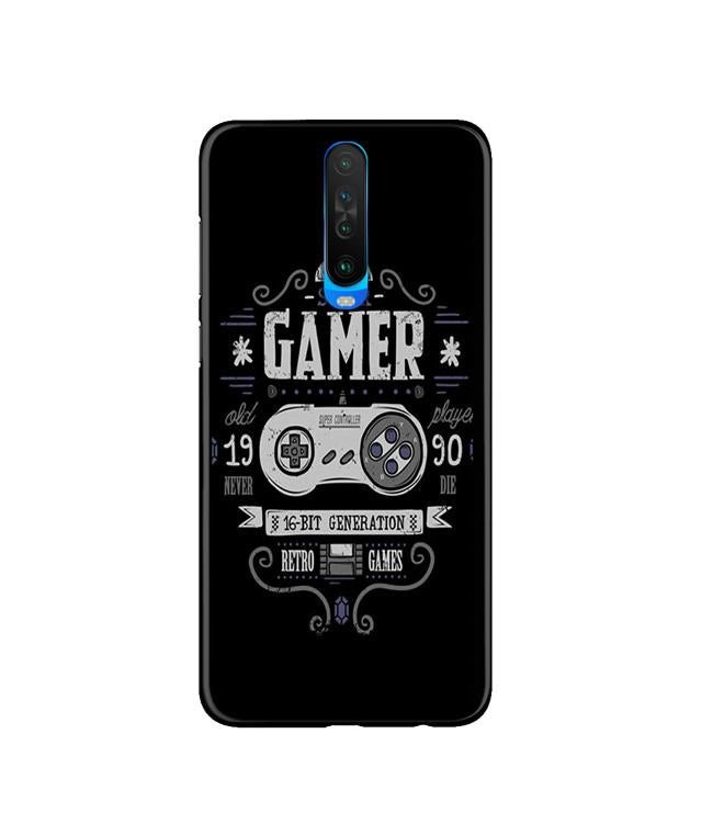 Gamer Mobile Back Case for Poco X2 (Design - 330) Gamer Mobile Back Case for Poco X2 (Design - 330)