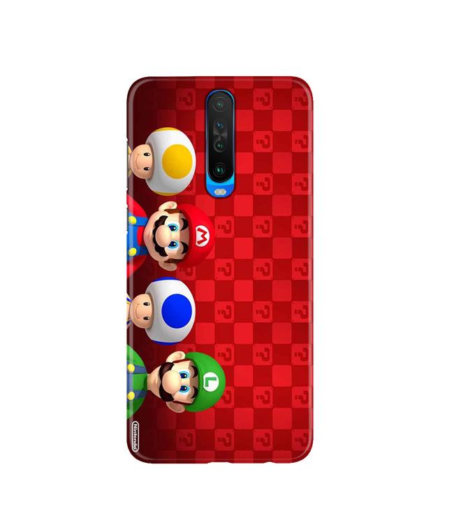 Mario Mobile Back Case for Poco X2 (Design - 337) Mario Mobile Back Case for Poco X2 (Design - 337)