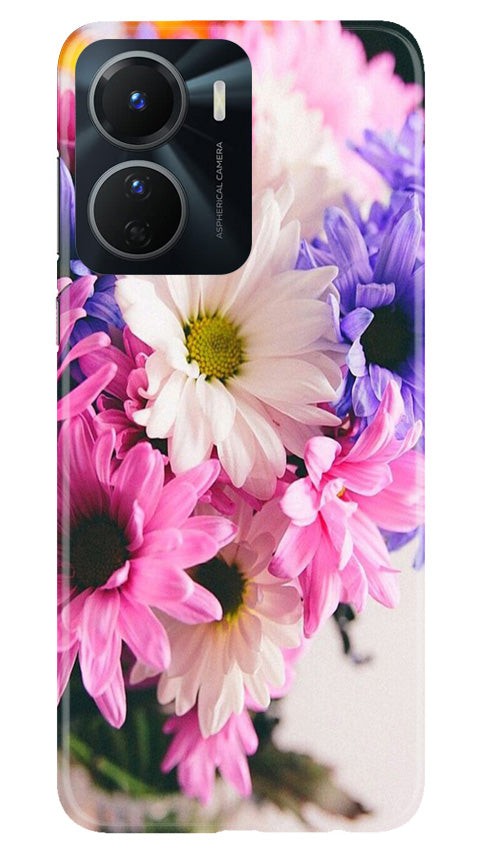 Coloful Daisy Mobile Back Case for Vivo Y56 5G (Design - 73) Coloful Daisy Case for Vivo Y56 5G