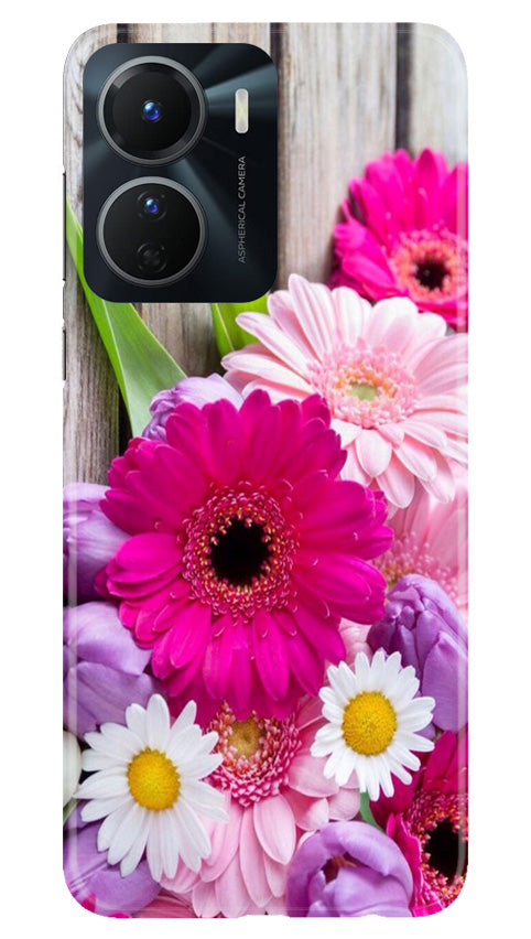 Coloful Daisy2 Mobile Back Case for Vivo Y56 5G (Design - 76) Coloful Daisy2 Case for Vivo Y56 5G