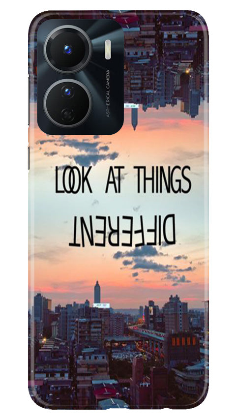 Look at things different Mobile Back Case for Vivo Y56 5G (Design - 99) Look at things different Case for Vivo Y56 5G