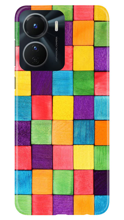 Colorful Square Mobile Back Case for Vivo Y56 5G (Design - 187) Colorful Square Case for Vivo Y56 5G (Design No. 187)