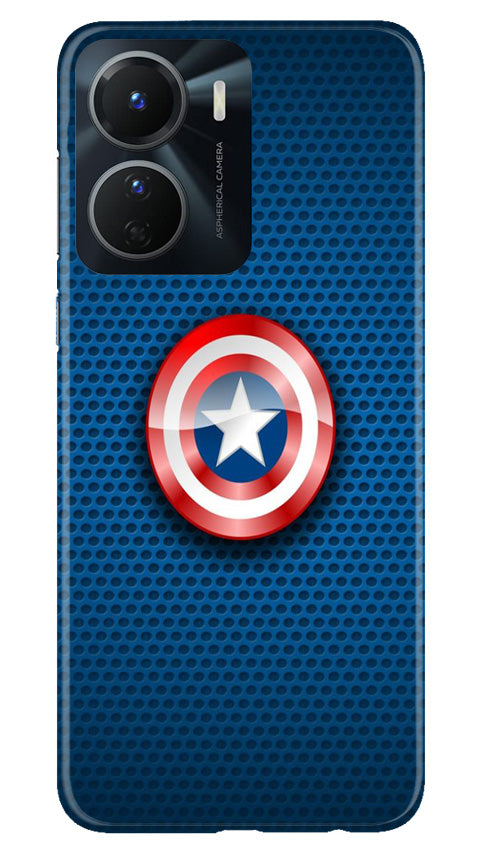 Captain America Shield Mobile Back Case for Vivo Y56 5G (Design - 222) Captain America Shield Case for Vivo Y56 5G (Design No. 222)