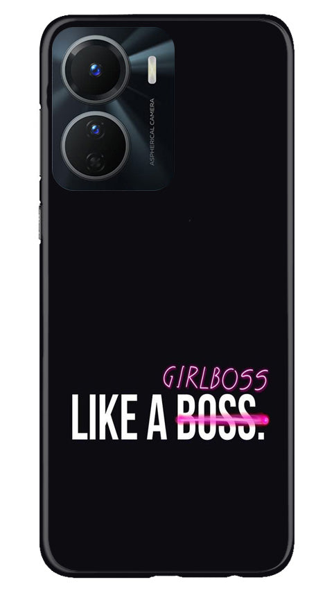 Like a Girl Boss Mobile Back Case for Vivo Y56 5G (Design - 234) Like a Girl Boss Case for Vivo Y56 5G (Design No. 234)