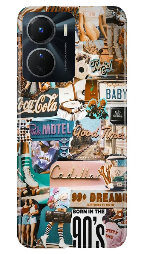 Vintage Design Mobile Back Case for Vivo Y56 5G (Design - 253) Vintage Design Case for Vivo Y56 5G (Design No. 253)