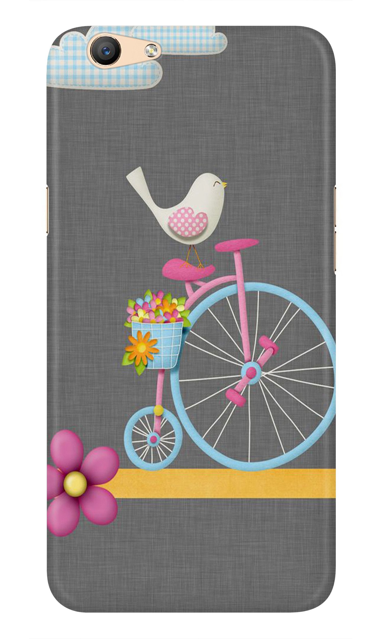 Sparron with cycle Mobile Back Case for Vivo Y81i (Design - 34) Sparron with cycle Case for Vivo Y81i