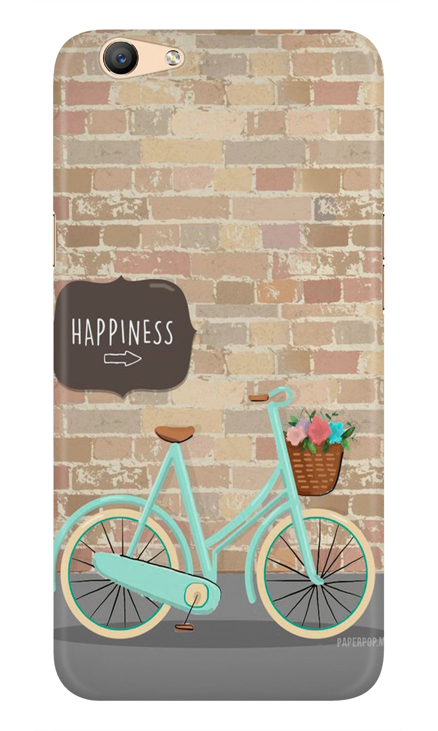 Happiness Mobile Back Case for Vivo Y81i (Design - 53) Happiness Case for Vivo Y81i