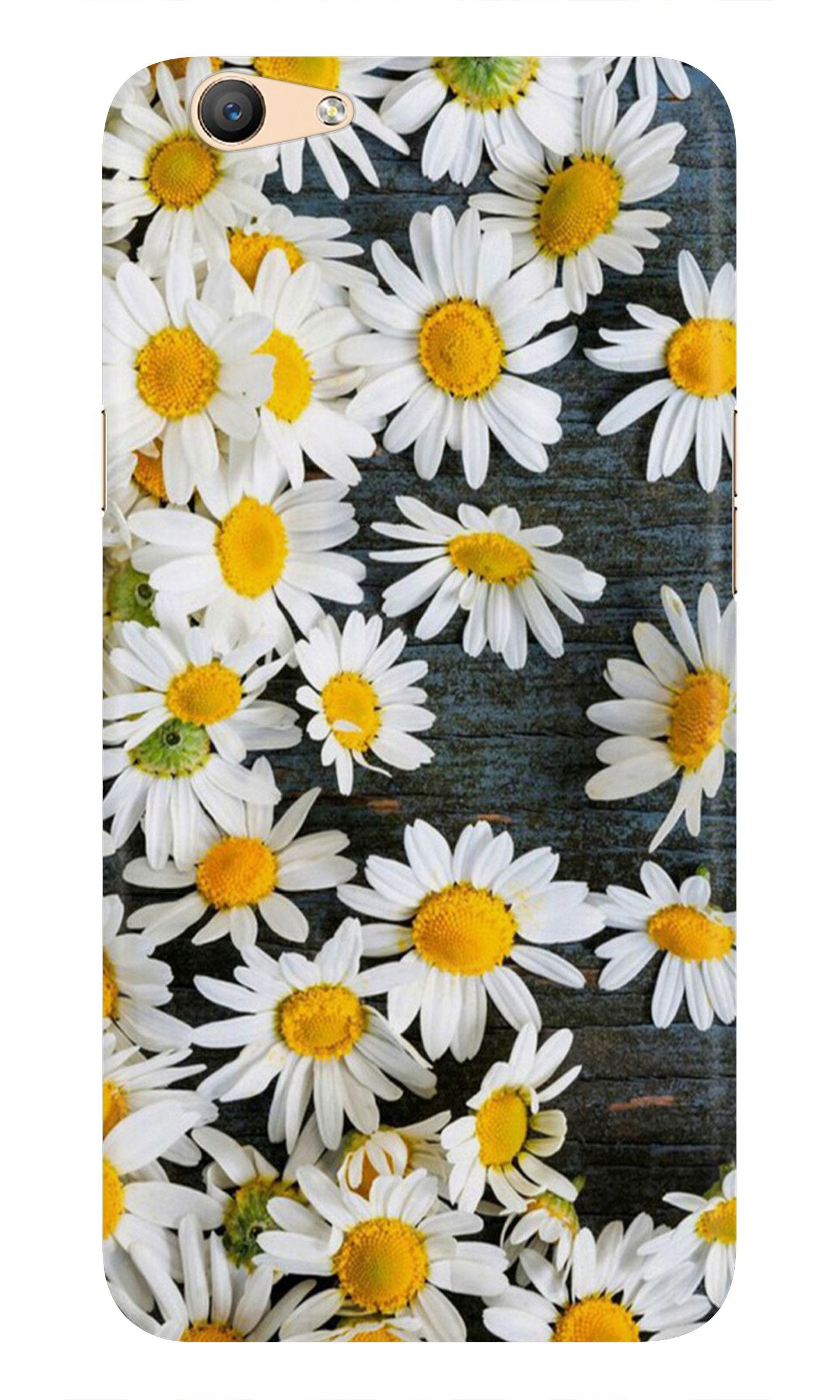 White flowers2 Mobile Back Case for Vivo Y81i (Design - 62) White flowers2 Case for Vivo Y81i