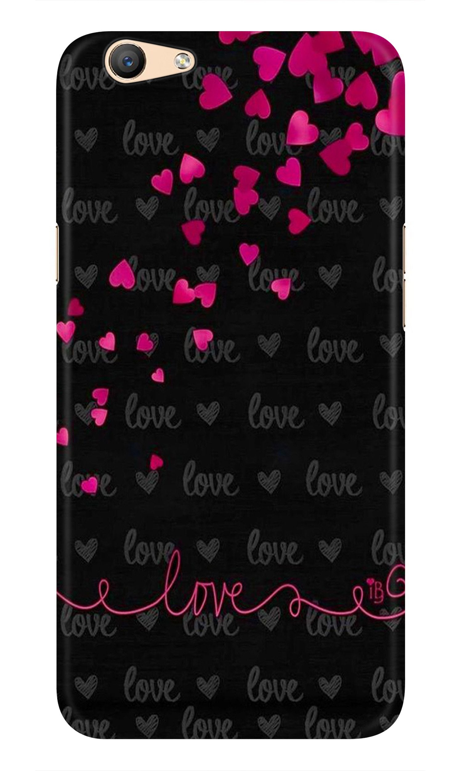 Love in Air Mobile Back Case for Vivo Y81i (Design - 89) Love in Air Case for Vivo Y81i
