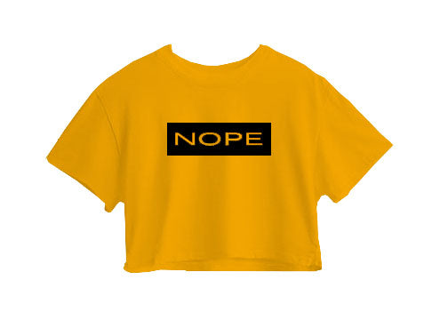 Nope Crop Top Nope Crop Top