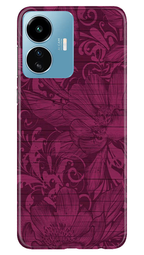 Purple Backround Mobile Back Case for iQOO Z6 Lite 5G (Design - 22) Purple Backround Case for iQOO Z6 Lite 5G