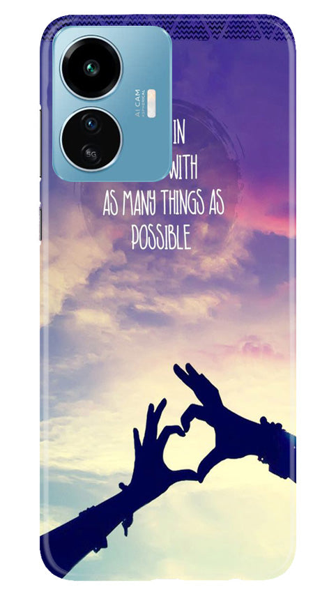 Fall in love Mobile Back Case for iQOO Z6 Lite 5G (Design - 50) Fall in love Case for iQOO Z6 Lite 5G