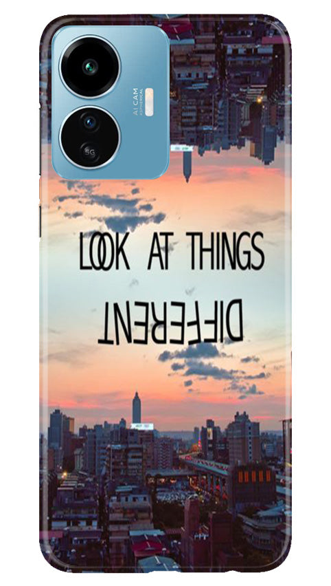 Look at things different Mobile Back Case for iQOO Z6 Lite 5G (Design - 99) Look at things different Case for iQOO Z6 Lite 5G