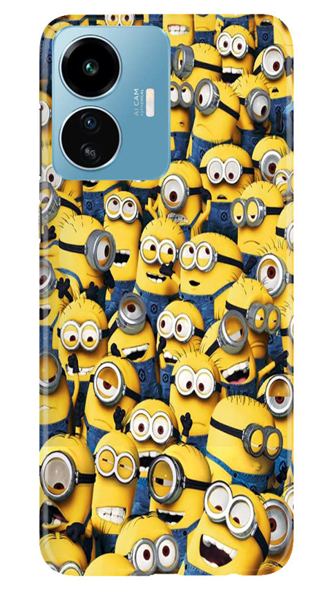 Minions Mobile Back Case for iQOO Z6 Lite 5G (Design - 126) Minions Case for iQOO Z6 Lite 5G (Design - 126)
