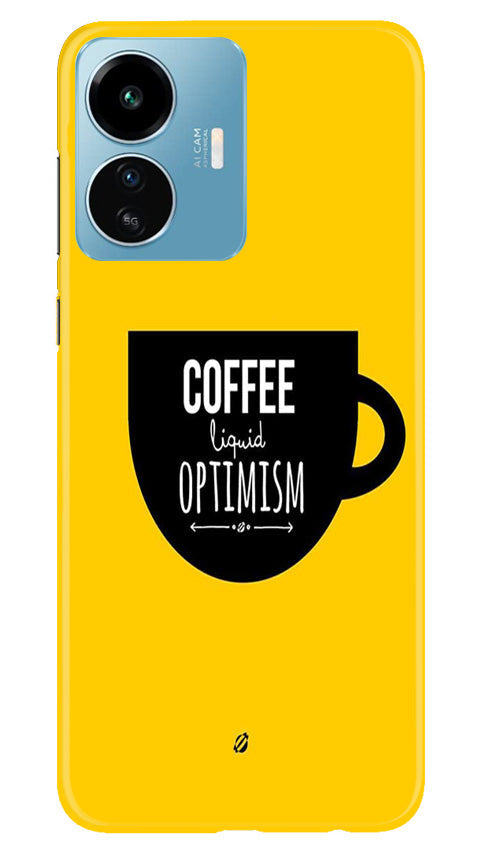 Coffee Optimism Mobile Back Case for iQOO Z6 Lite 5G (Design - 313) Coffee Optimism Mobile Back Case for iQOO Z6 Lite 5G (Design - 313)