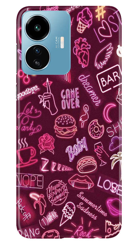 Party Theme Mobile Back Case for iQOO Z6 Lite 5G (Design - 350) Party Theme Mobile Back Case for iQOO Z6 Lite 5G (Design - 350)