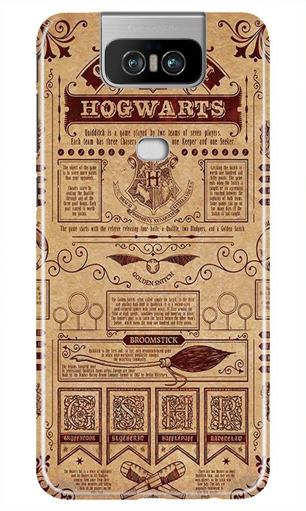 Hogwarts Mobile Back Case for Asus Zenfone 6z (Design - 304) Hogwarts Mobile Back Case for Asus Zenfone 6z (Design - 304)