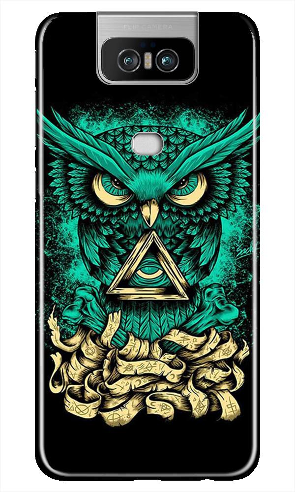 Owl Mobile Back Case for Asus Zenfone 6z (Design - 358) Owl Mobile Back Case for Asus Zenfone 6z (Design - 358)