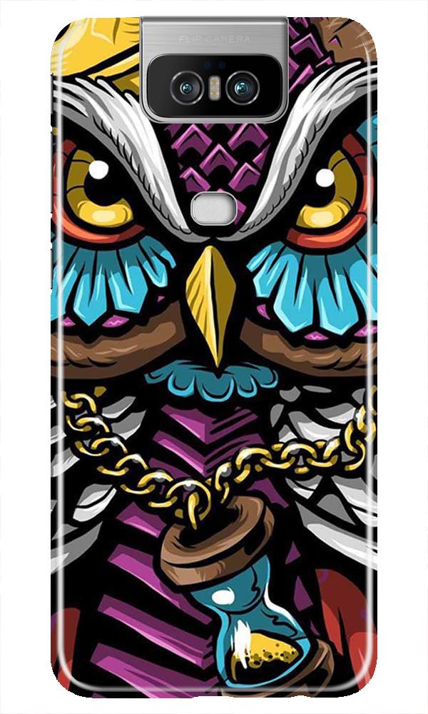 Owl Mobile Back Case for Asus Zenfone 6z (Design - 359) Owl Mobile Back Case for Asus Zenfone 6z (Design - 359)