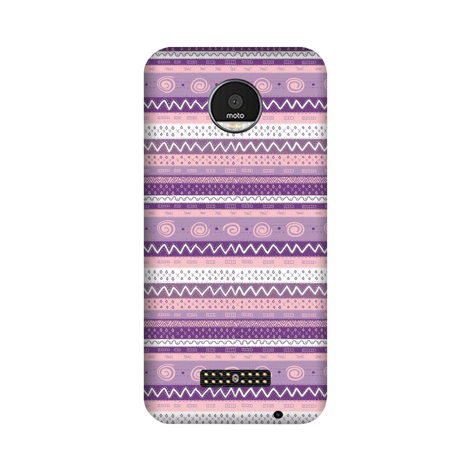 Zigzag line pattern3 Case for Moto Z3 Play Zigzag line pattern3 Case for Moto Z3 Play
